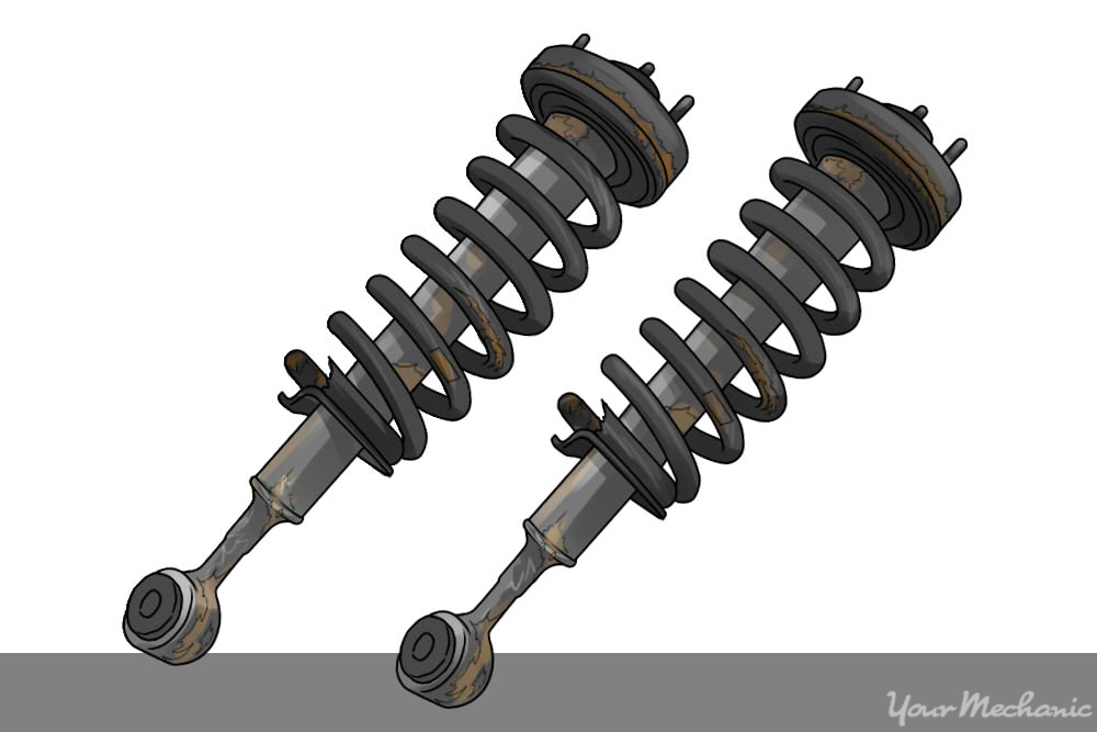 How to Inspect Shock Absorbers YourMechanic Advice
